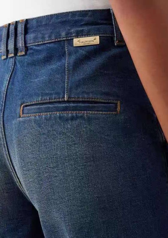 Джинсы коллекционные Balmain BP-40650 Джинсы коллекционные Balmain BP-40650