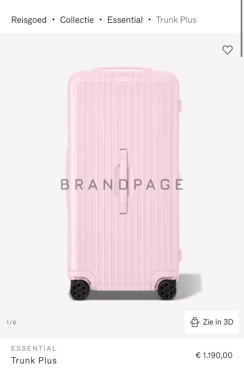 Чемодан из поликарбоната Rimowa Essential Trunk Plus BPLUX13201 Чемодан из поликарбоната Rimowa Essential Trunk Plus BPLUX13201