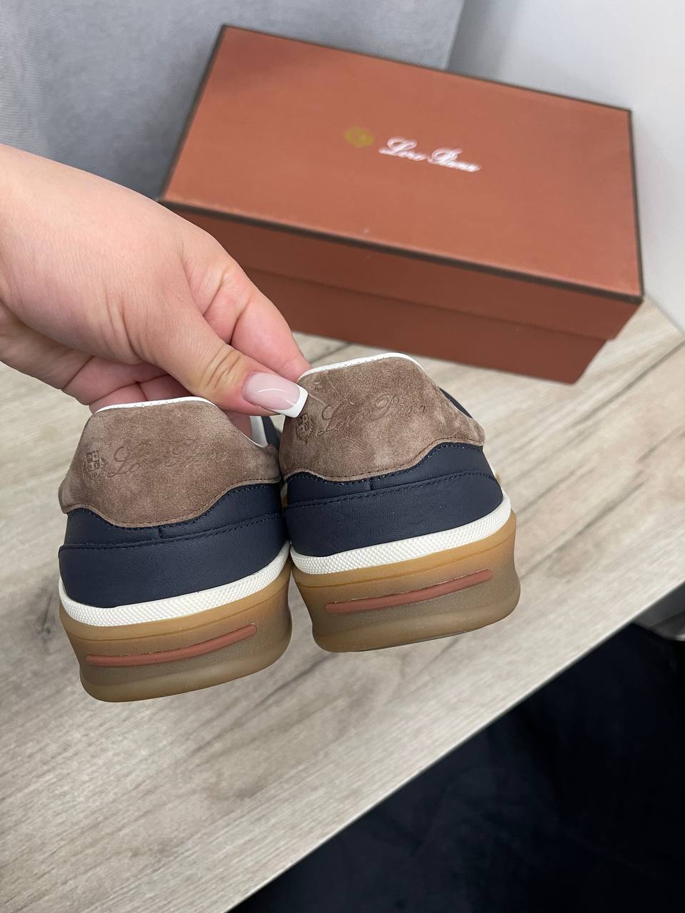 Loro Piana повседневные кеды мужские BP-45791 Loro Piana повседневные кеды мужские BP-45791