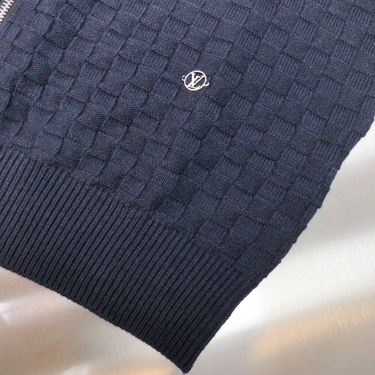 Louis Vuitton кардиган BP-23111 с узором DAMIER Louis Vuitton кардиган BP-23111 с узором DAMIER