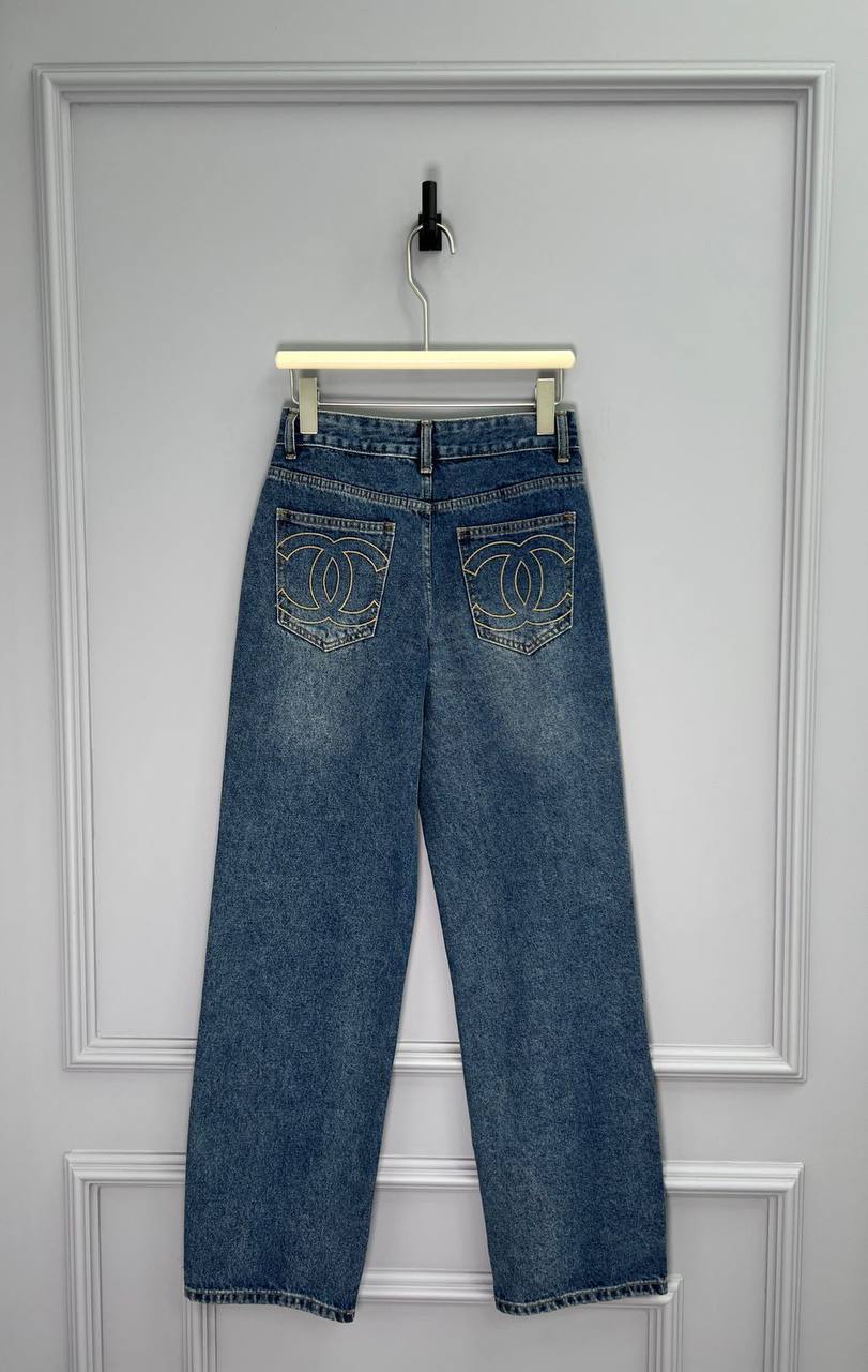 Джинсы премиум Chanel BP-38445 Джинсы премиум Chanel BP-38445