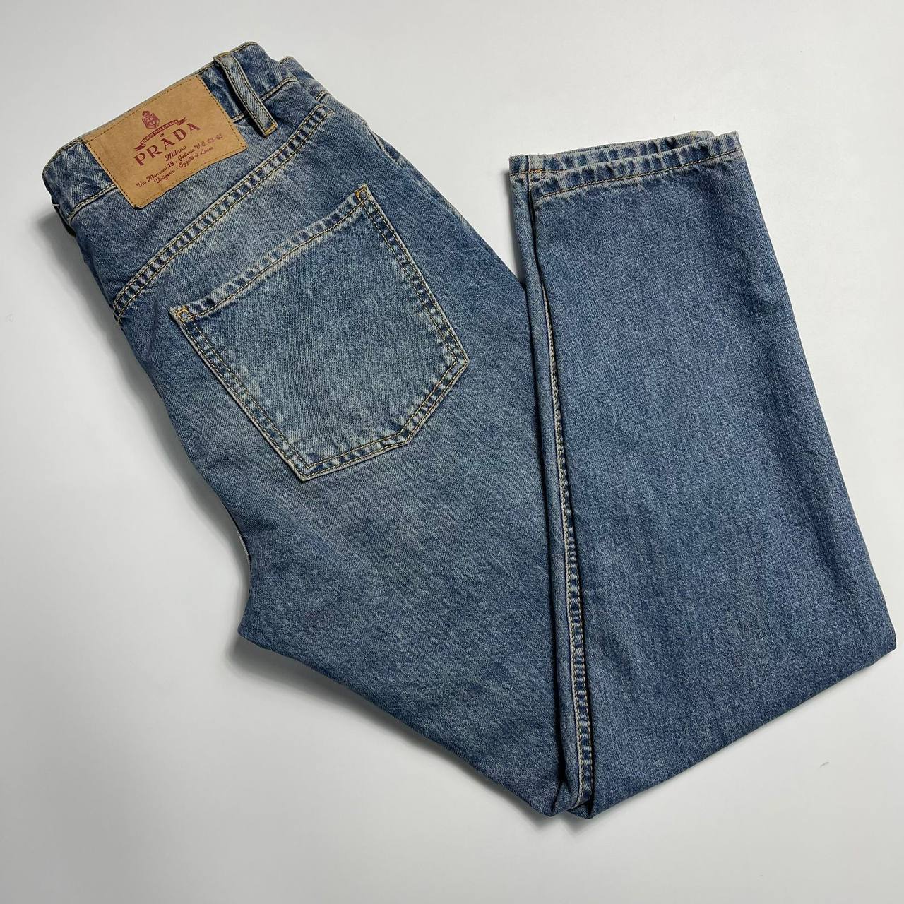 Джинсы премиальные Prada BP-42586 Джинсы премиальные Prada BP-42586