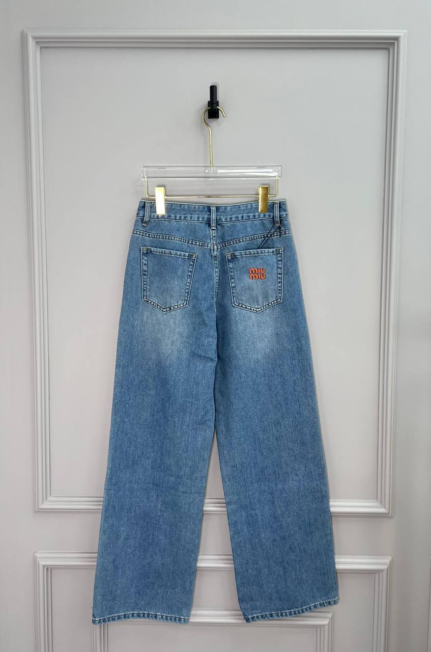 Джинсы трендовые Miu Miu BP-45293 Джинсы трендовые Miu Miu BP-45293