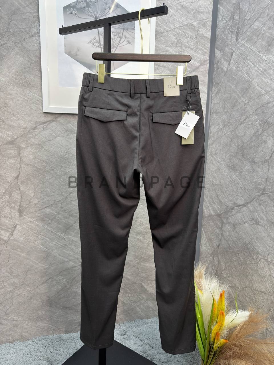 Хлопковые брюки Christian Dior BPLUX12998