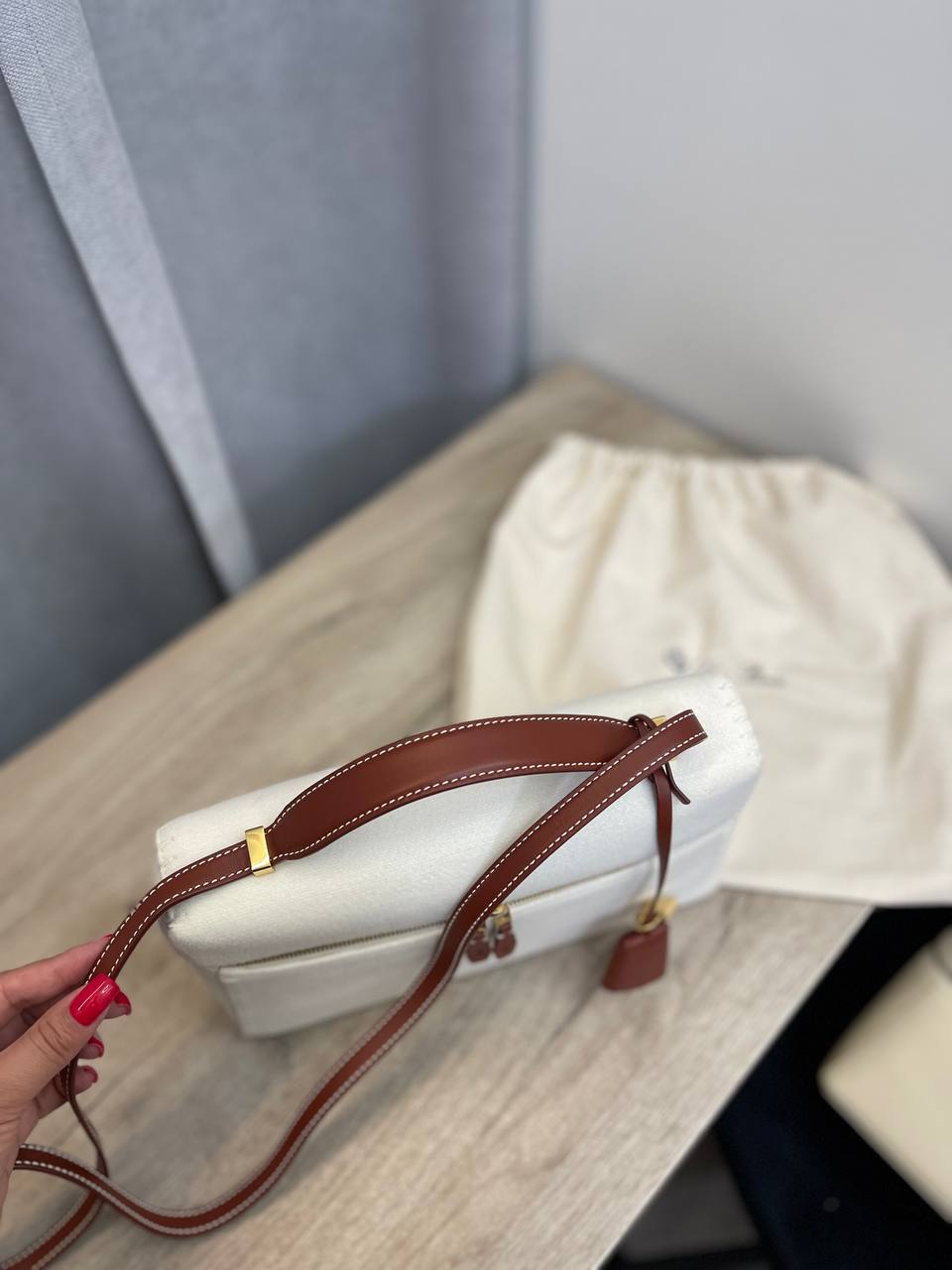 Коллекционная женская сумка Loro Piana BP-53110 Коллекционная женская сумка Loro Piana BP-53110