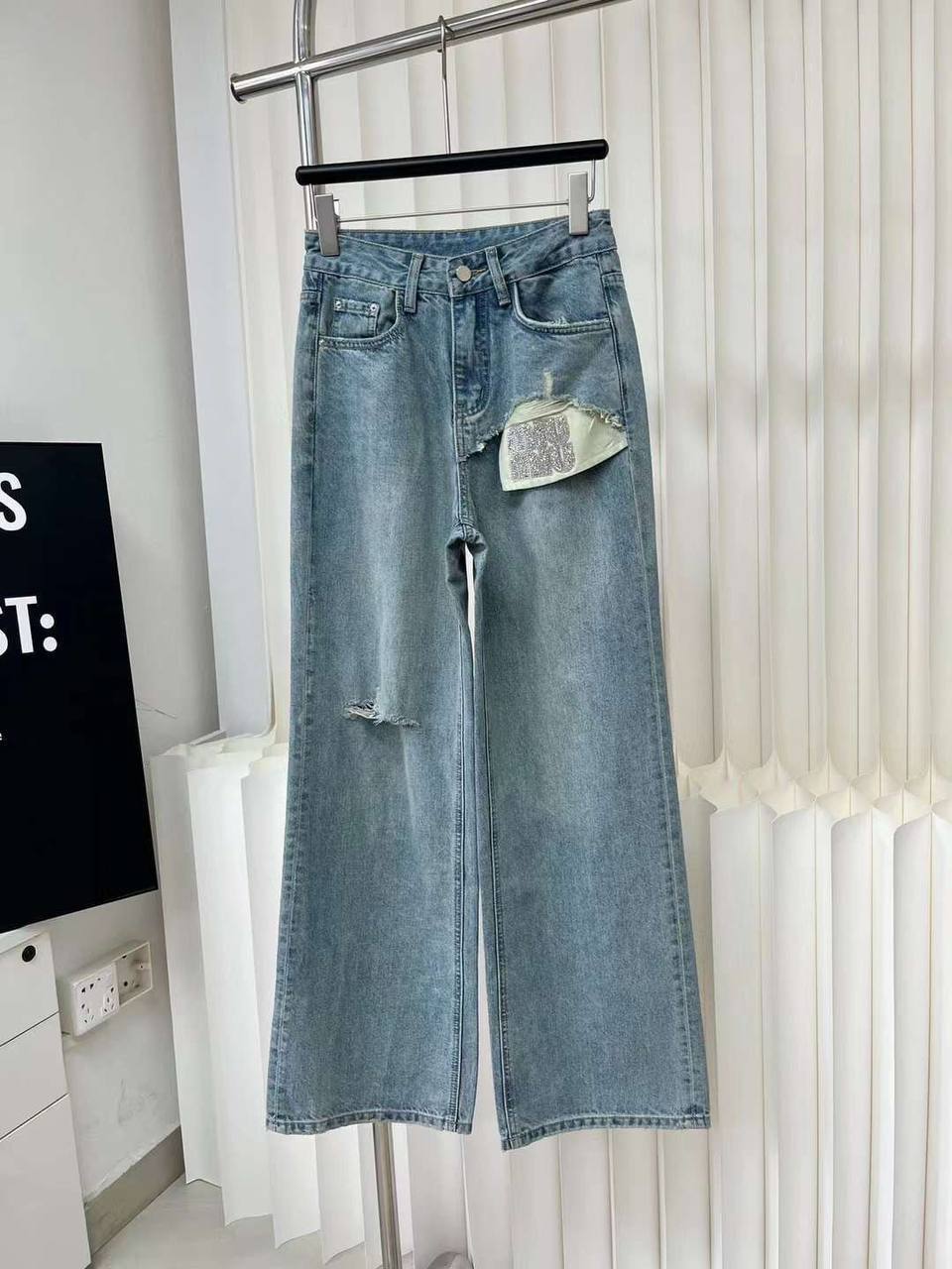 Дизайнерские джинсы Miu Miu BP-48999 Дизайнерские джинсы Miu Miu BP-48999