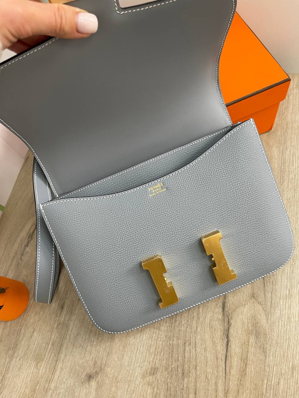 Сумка элитная Conctance Epsom 23 см коллекционная Hermes BP-25970 Сумка элитная Conctance Epsom 23 см коллекционная Hermes BP-25970