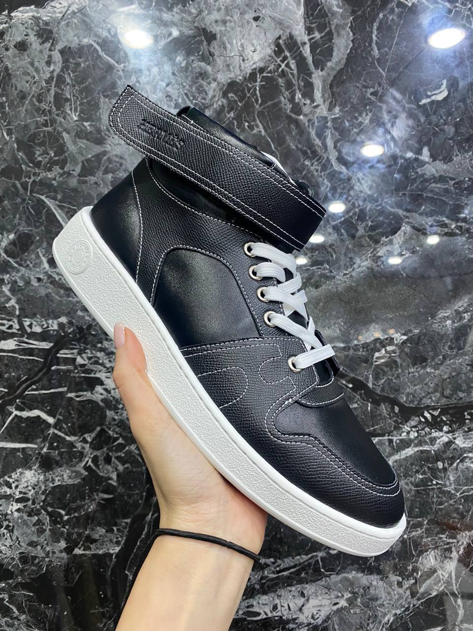 Hermes стильные мужские кеды BP-25732 Hermes стильные мужские кеды BP-25732