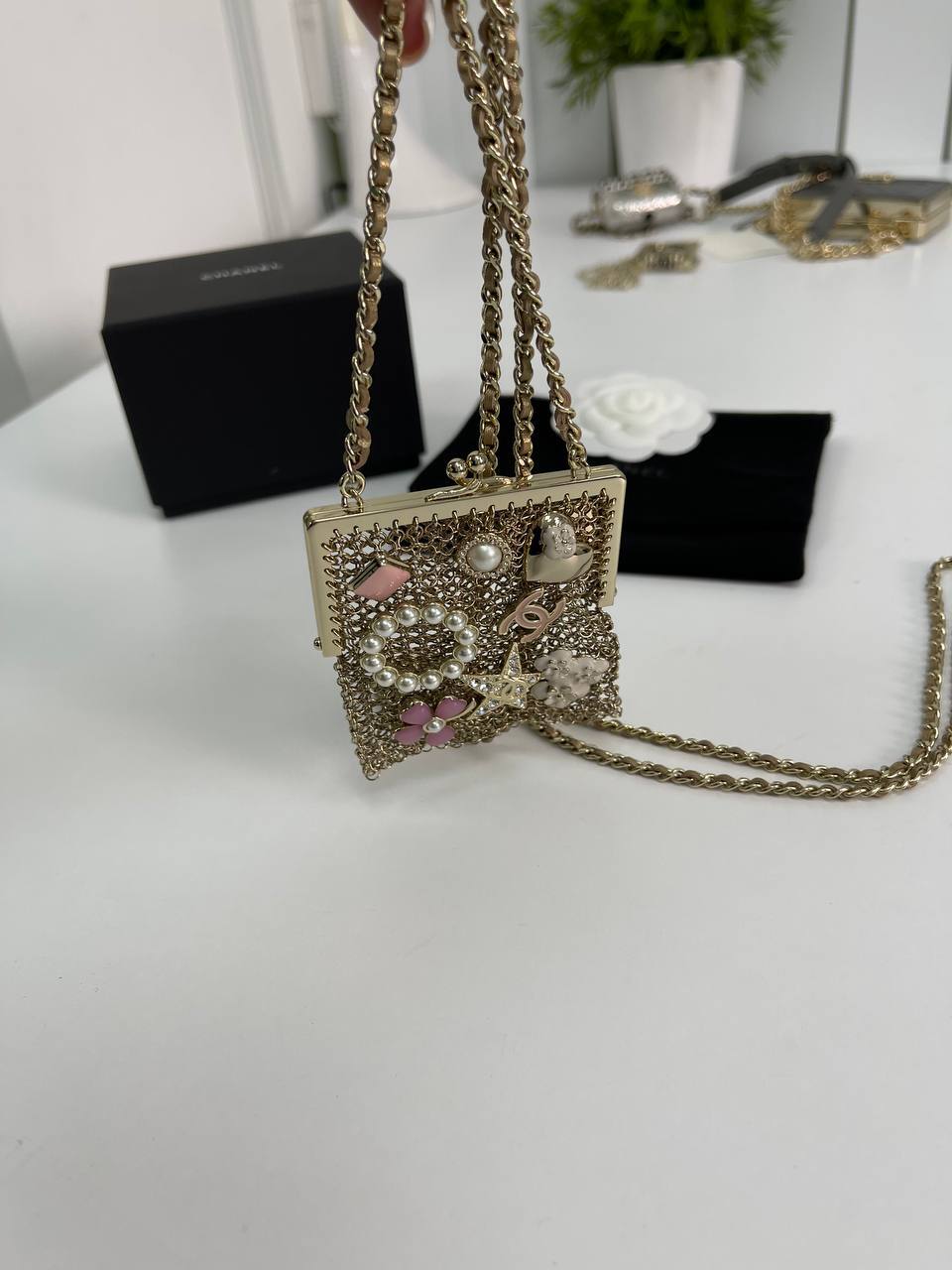 Мини-клатч Chanel трендовый BP-19554 Мини-клатч Chanel трендовый BP-19554