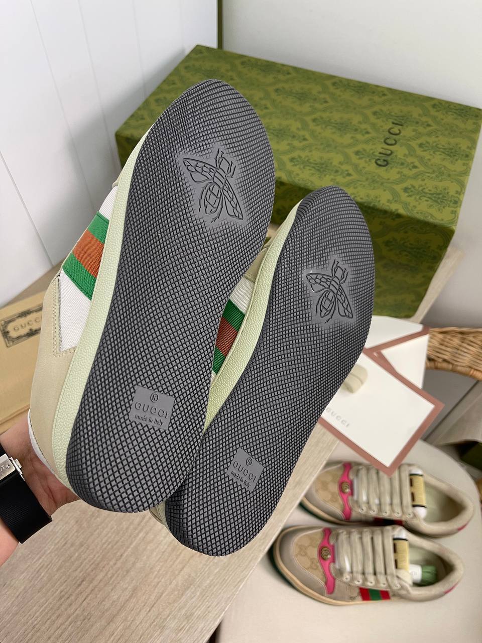 Женские люкс кеды Gucci BP-33260 Женские люкс кеды Gucci BP-33260