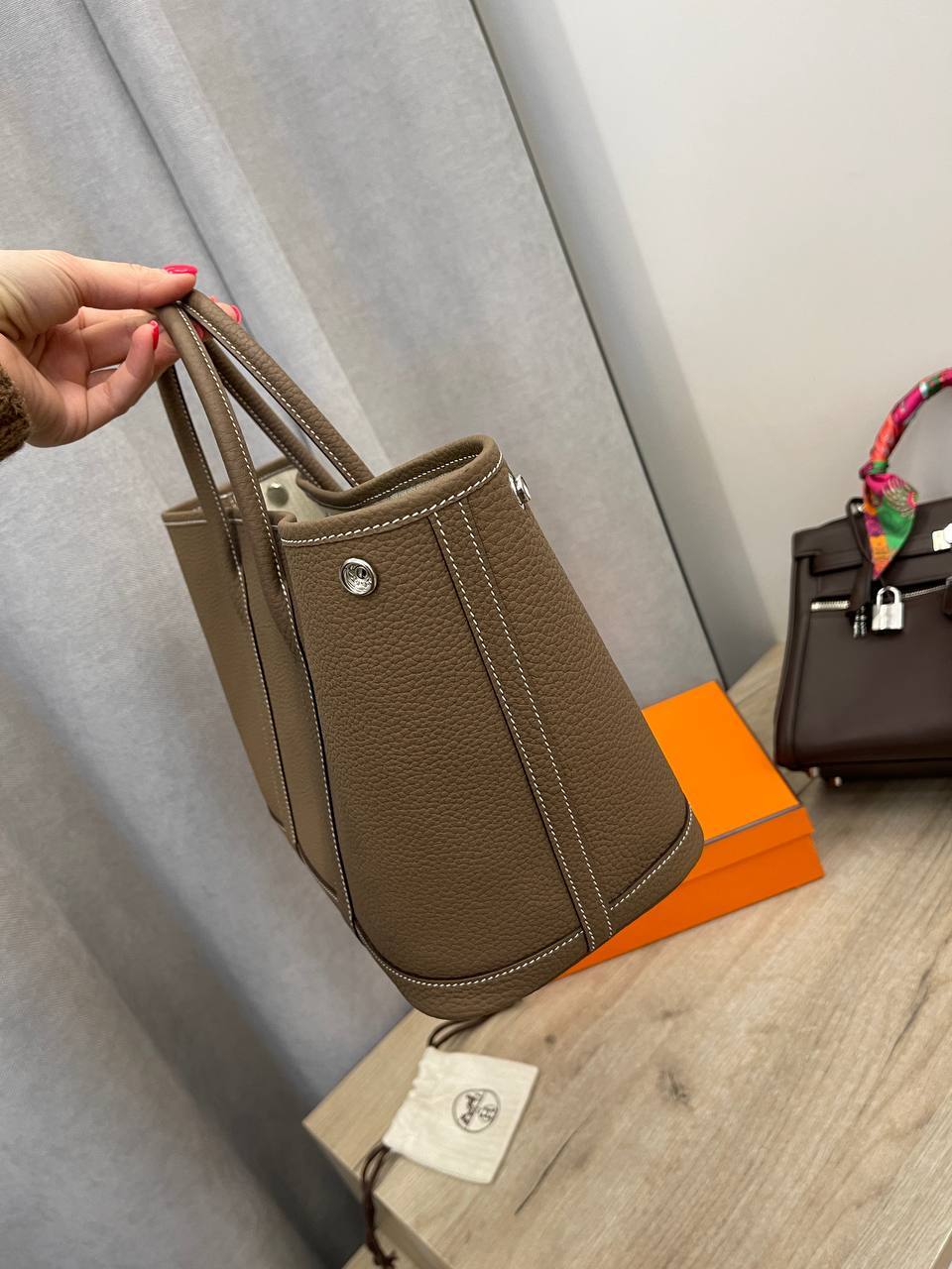 Коллекционная сумка Garden Party женская Hermes BP-47721 Коллекционная сумка Garden Party женская Hermes BP-47721