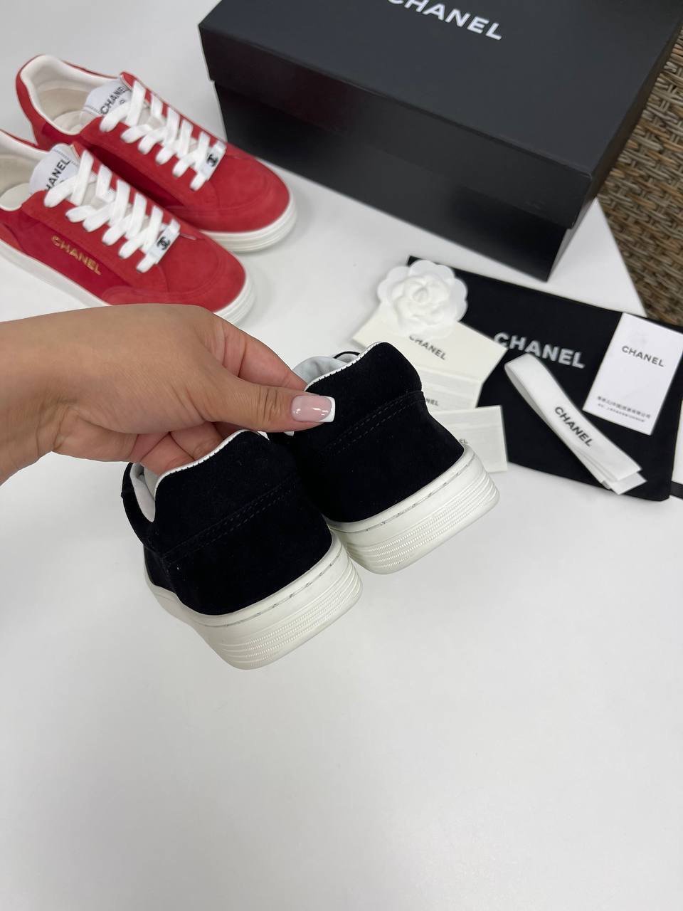 Повседневные женские кеды Chanel BP-36487 Повседневные женские кеды Chanel BP-36487