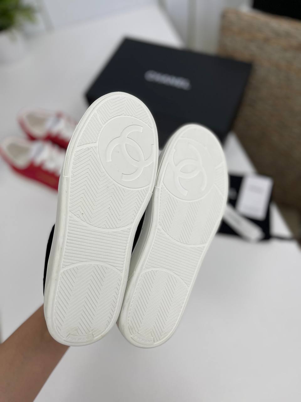 Повседневные женские кеды Chanel BP-36487 Повседневные женские кеды Chanel BP-36487