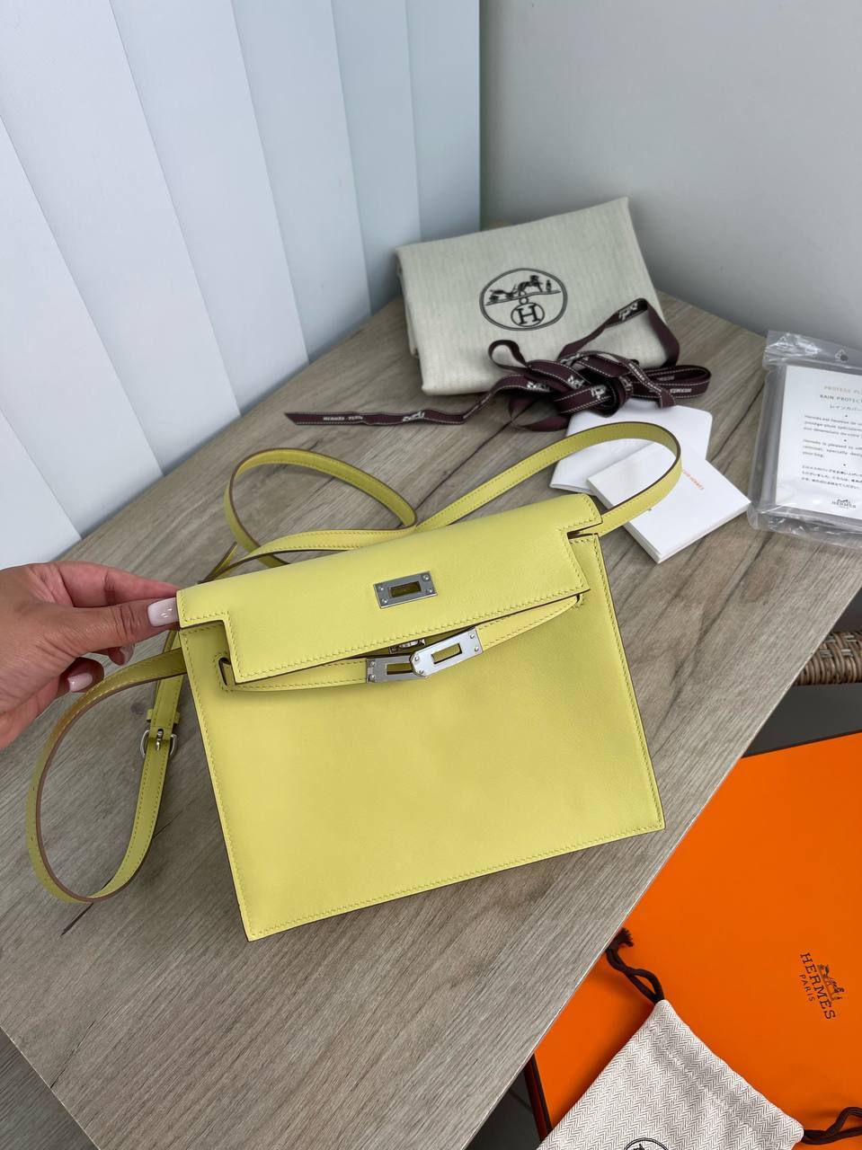 Элитная женская сумка Kelly dance Evercolor Hermes BP-16962 Элитная женская сумка Kelly dance Evercolor Hermes BP-16962
