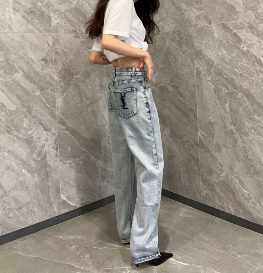 Трендовые джинсы Yves Saint Laurent BP-25956 Трендовые джинсы Yves Saint Laurent BP-25956