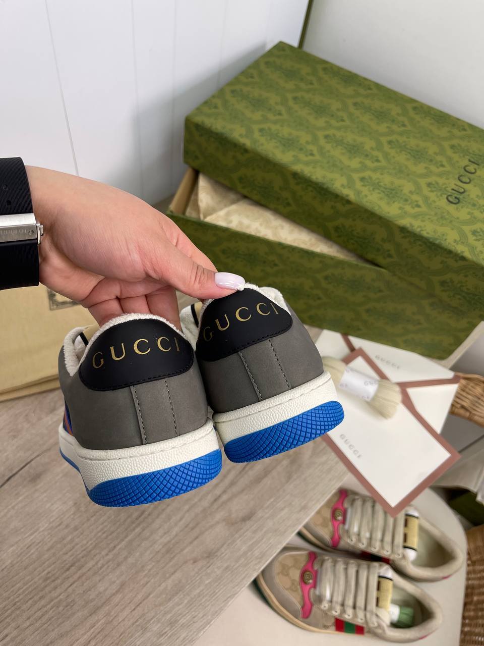 Кеды трендовые Gucci BP-33259 Кеды трендовые Gucci BP-33259