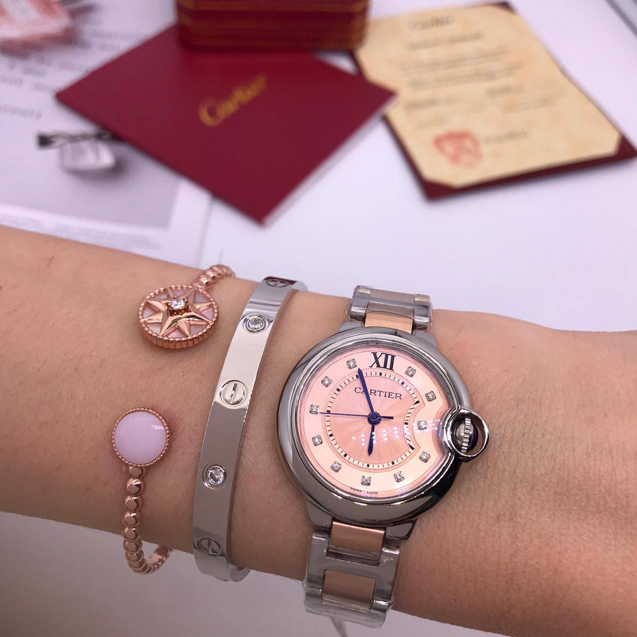 Часы стильные Cartier BP-14485 Часы стильные Cartier BP-14485