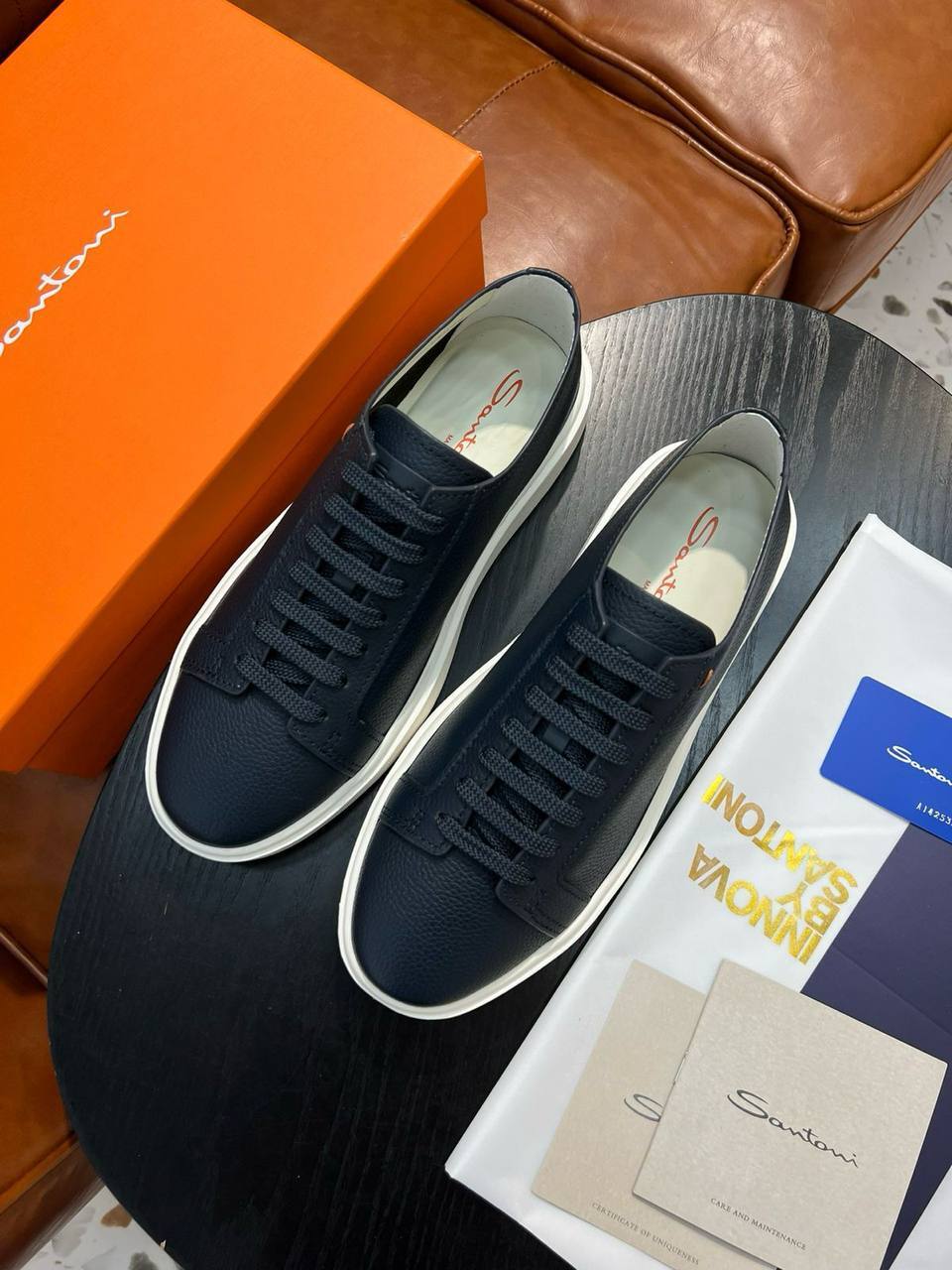 Santoni мужские кеды BP-46752 Santoni мужские кеды BP-46752