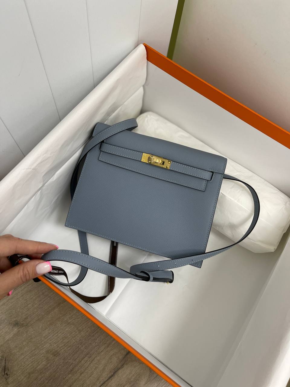 Kelly dance премиум сумка женская Evercolor Hermes BP-26876 Kelly dance премиум сумка женская Evercolor Hermes BP-26876