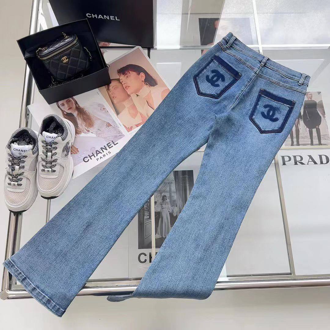 Коллекционные джинсы Chanel BP-28870 Коллекционные джинсы Chanel BP-28870