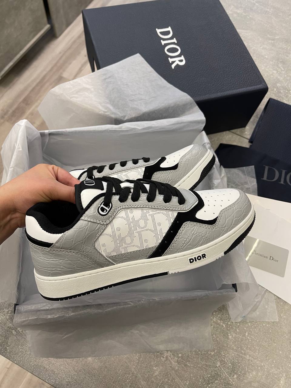 Christian Dior премиальные кеды BP-49281 Christian Dior премиальные кеды BP-49281