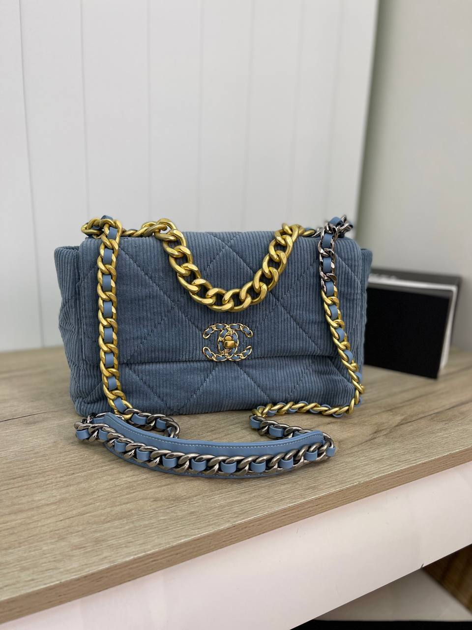 Женская коллекционная сумка серая Chanel BP-25512 Женская коллекционная сумка серая Chanel BP-25512