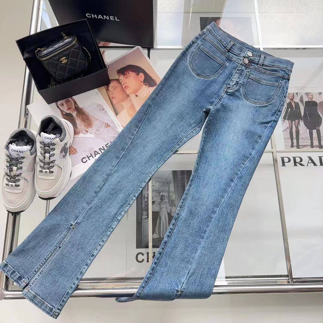 Коллекционные джинсы Chanel BP-28870 Коллекционные джинсы Chanel BP-28870