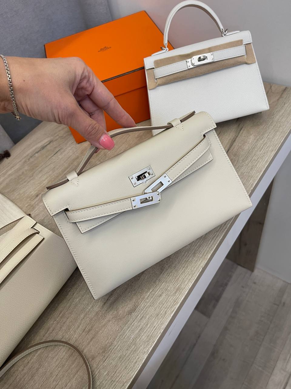 Коллекционная сумка Kelly Pochette женская Hermes BP-53799 Коллекционная сумка Kelly Pochette женская Hermes BP-53799