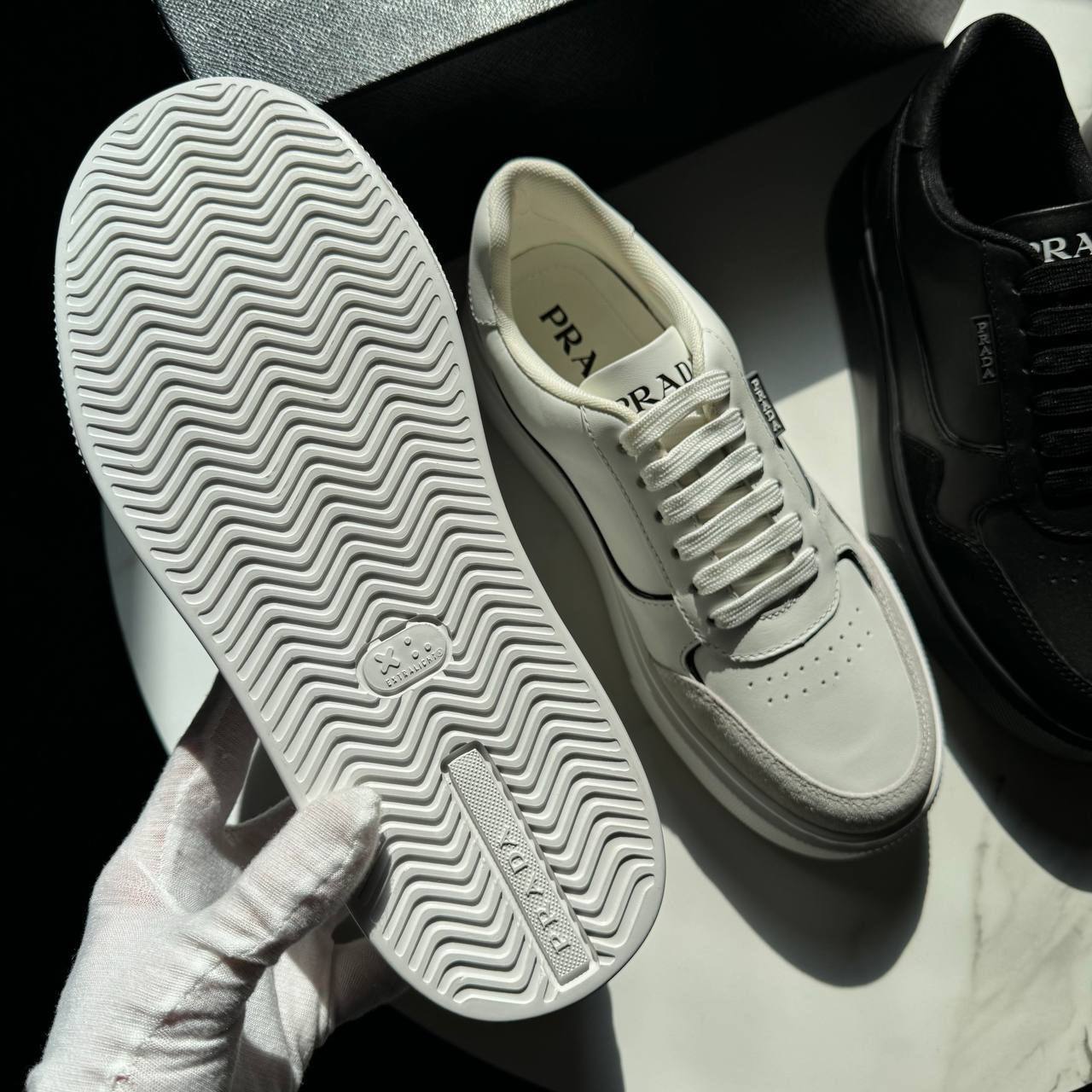 Prada стильные кеды мужские BP-50468 Prada стильные кеды мужские BP-50468