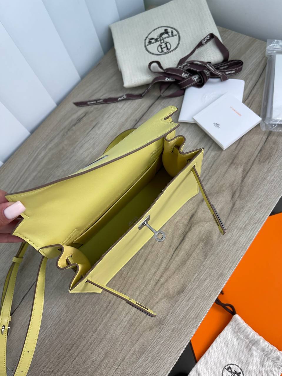 Элитная женская сумка Kelly dance Evercolor Hermes BP-16962 Элитная женская сумка Kelly dance Evercolor Hermes BP-16962