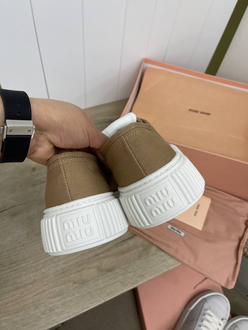 Miu Miu повседневные кеды BP-35405 Miu Miu повседневные кеды BP-35405