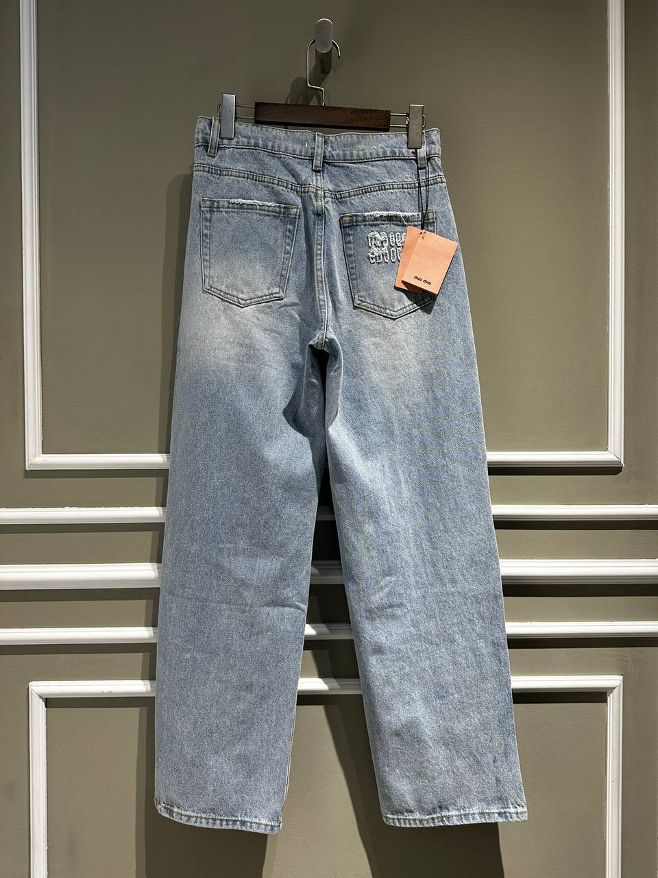 Премиум джинсы Miu Miu BP-26789 Премиум джинсы Miu Miu BP-26789