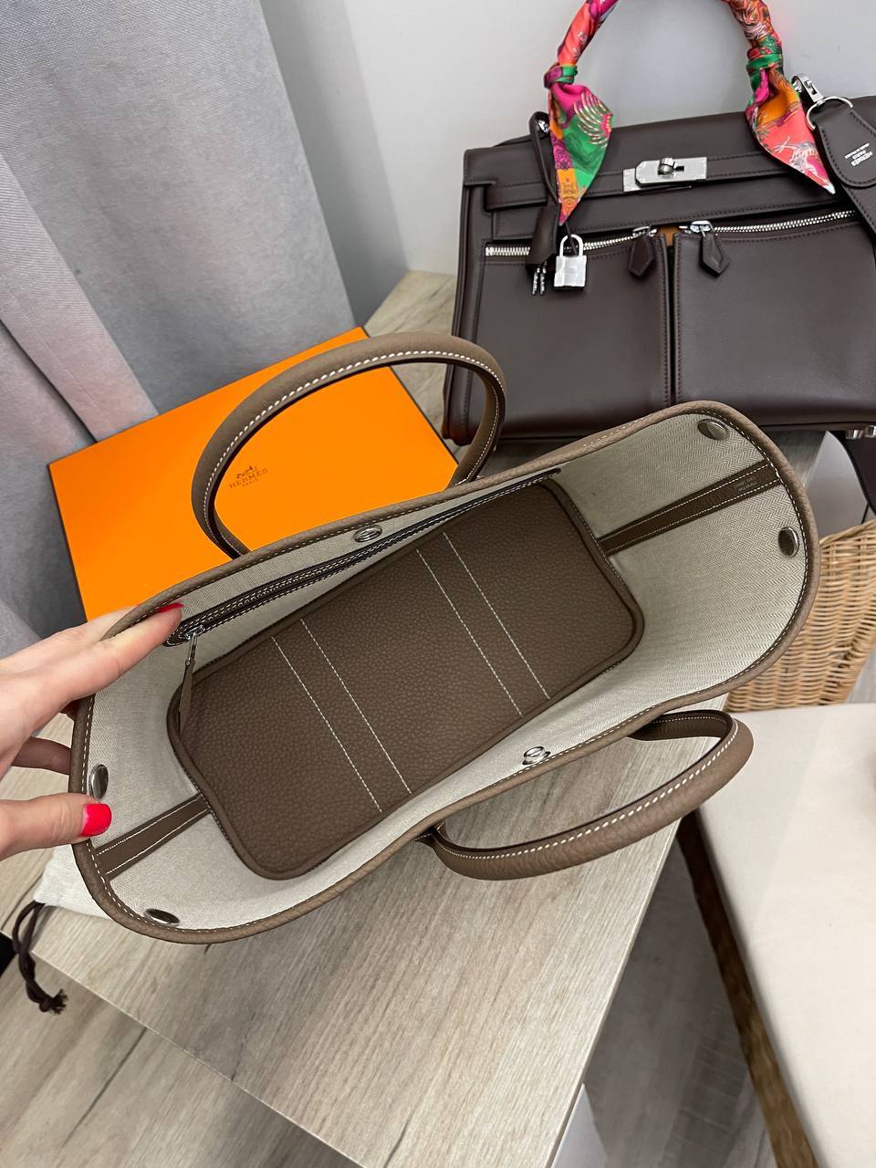 Коллекционная сумка Garden Party женская Hermes BP-47721 Коллекционная сумка Garden Party женская Hermes BP-47721