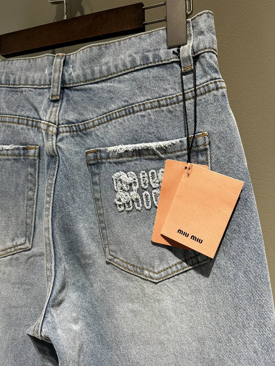 Премиум джинсы Miu Miu BP-26789 Премиум джинсы Miu Miu BP-26789