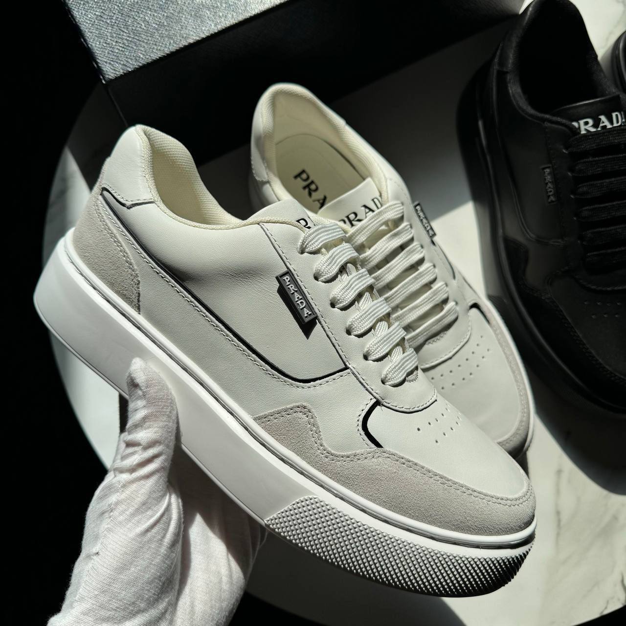 Prada стильные кеды мужские BP-50468 Prada стильные кеды мужские BP-50468