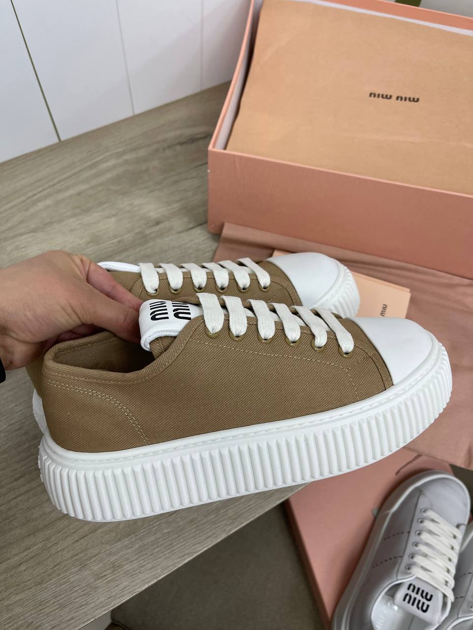 Miu Miu повседневные кеды BP-35405 Miu Miu повседневные кеды BP-35405