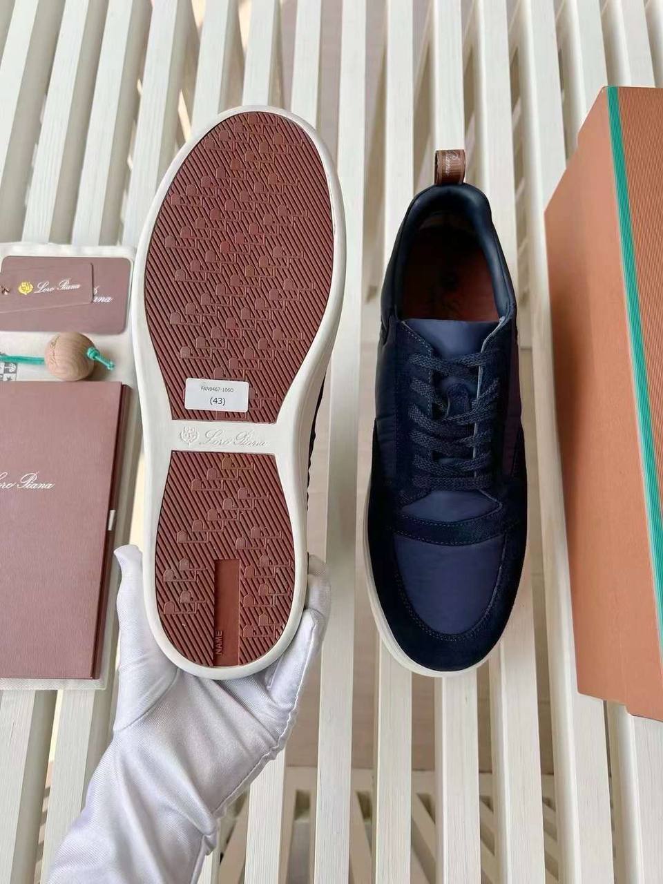 Loro Piana мужские кеды BP-48957 Loro Piana мужские кеды BP-48957