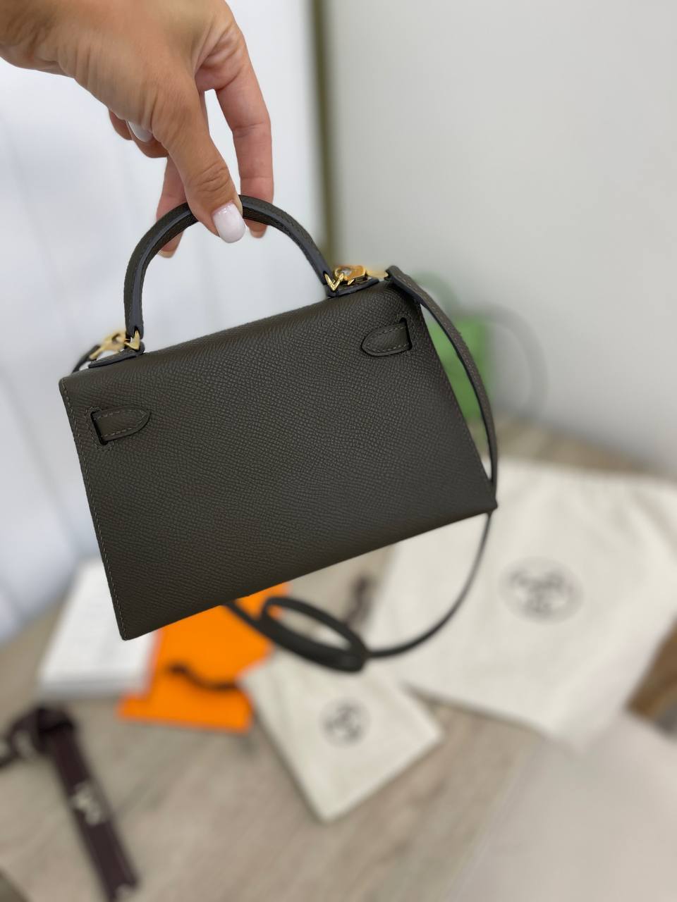 Женская премиум сумка Kelly mini Hermes BP-16756 Женская премиум сумка Kelly mini Hermes BP-16756