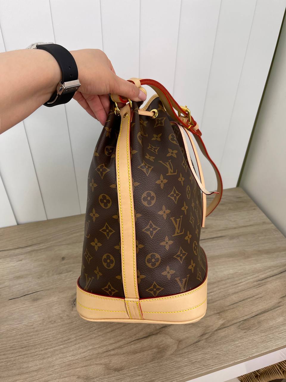 Женская темно-коричневая премиум-сумка Louis Vuitton BP-12875 Женская темно-коричневая премиум-сумка Louis Vuitton BP-12875