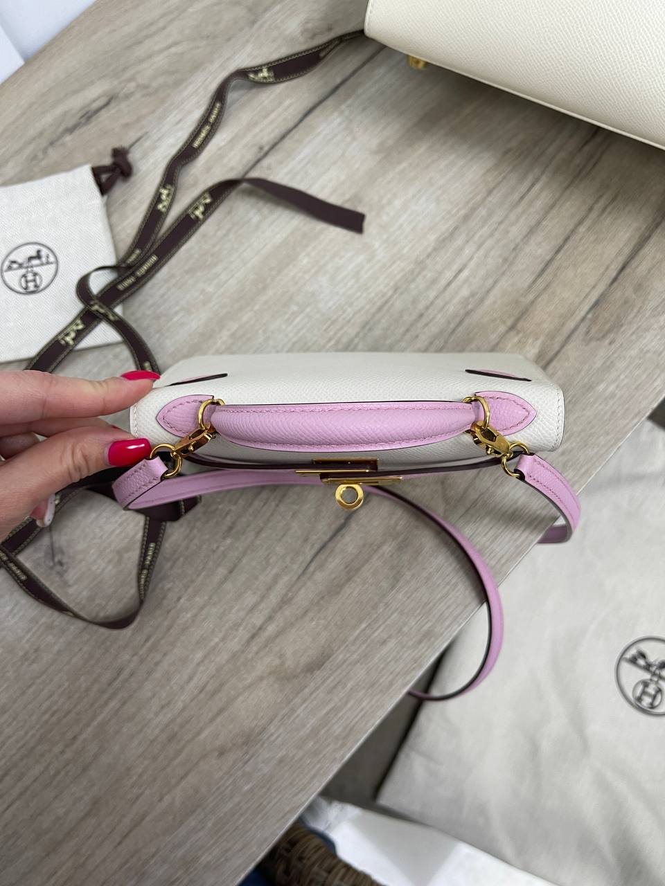 Kelly mini элитная сумка Epsom Hermes BP-31344 Kelly mini элитная сумка Epsom Hermes BP-31344