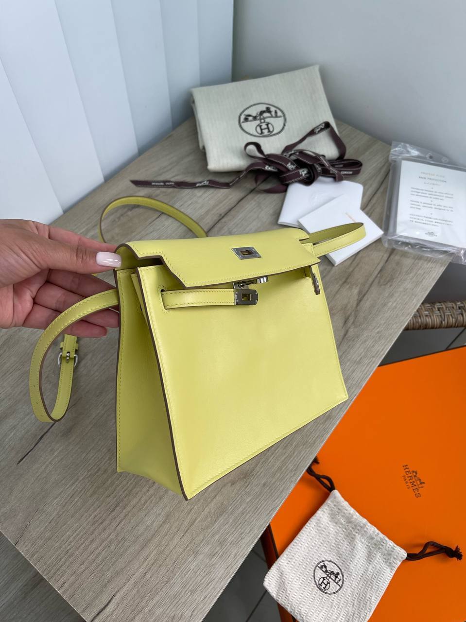 Элитная женская сумка Kelly dance Evercolor Hermes BP-16962 Элитная женская сумка Kelly dance Evercolor Hermes BP-16962