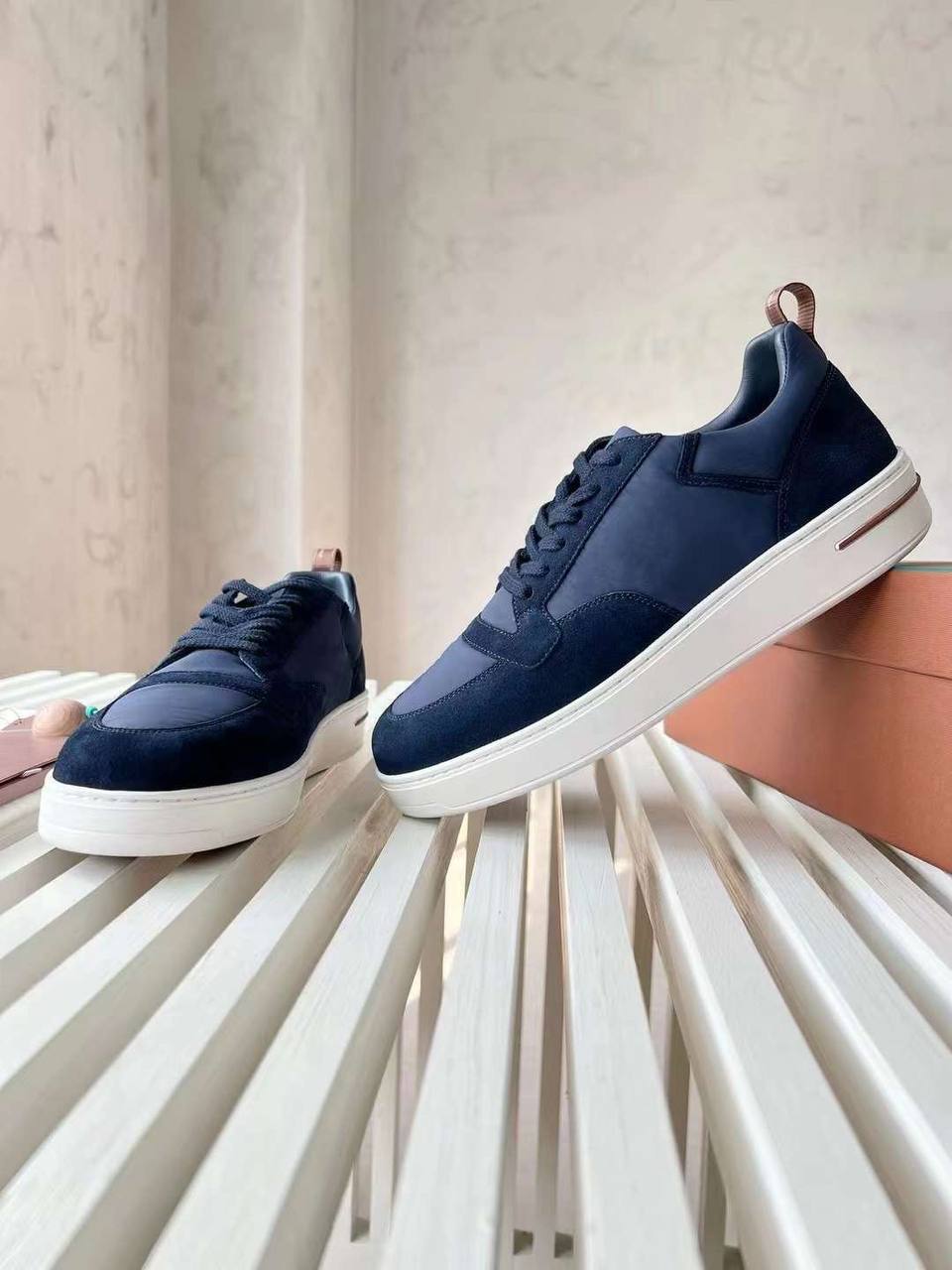 Loro Piana мужские кеды BP-48957 Loro Piana мужские кеды BP-48957