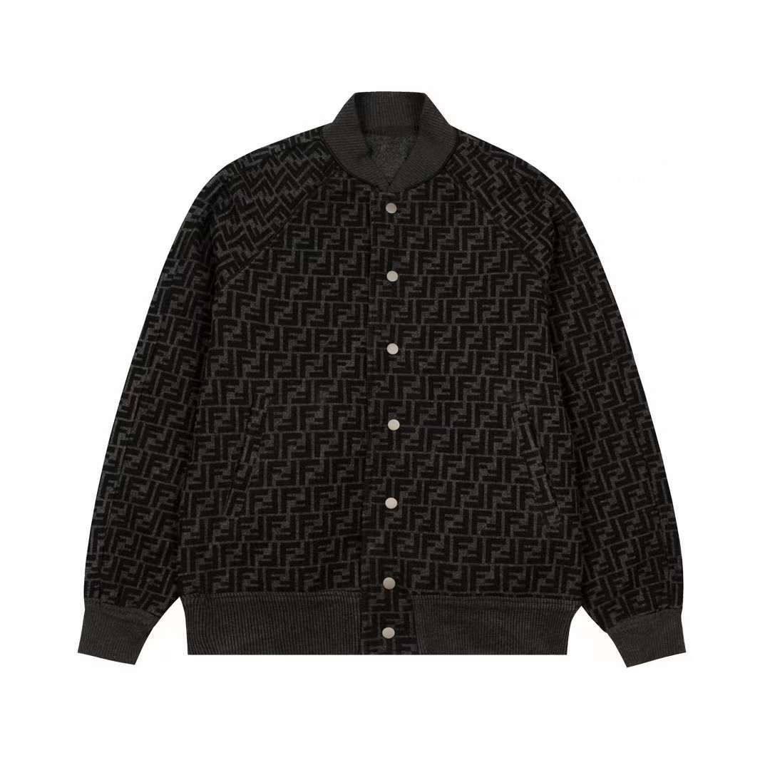 Двухсторонняя кофта Fendi BP-41342 лимитированная Двухсторонняя кофта Fendi BP-41342 лимитированная