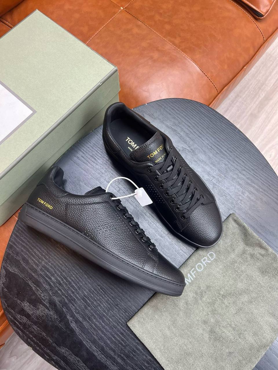 Мужские кеды Tom Ford стильные BP-46837 Мужские кеды Tom Ford стильные BP-46837