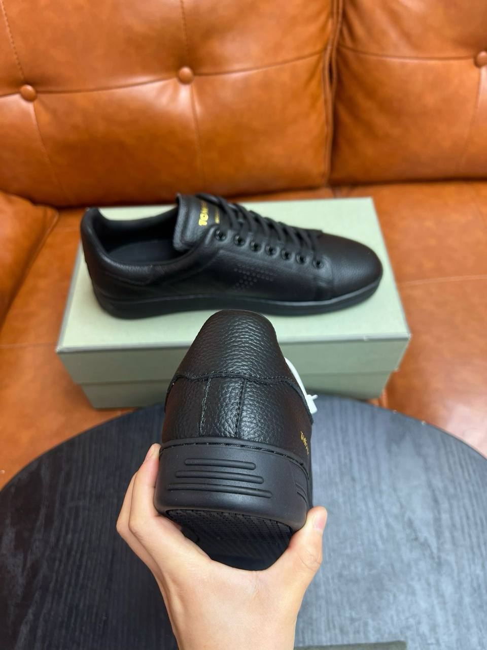 Мужские кеды Tom Ford стильные BP-46837 Мужские кеды Tom Ford стильные BP-46837