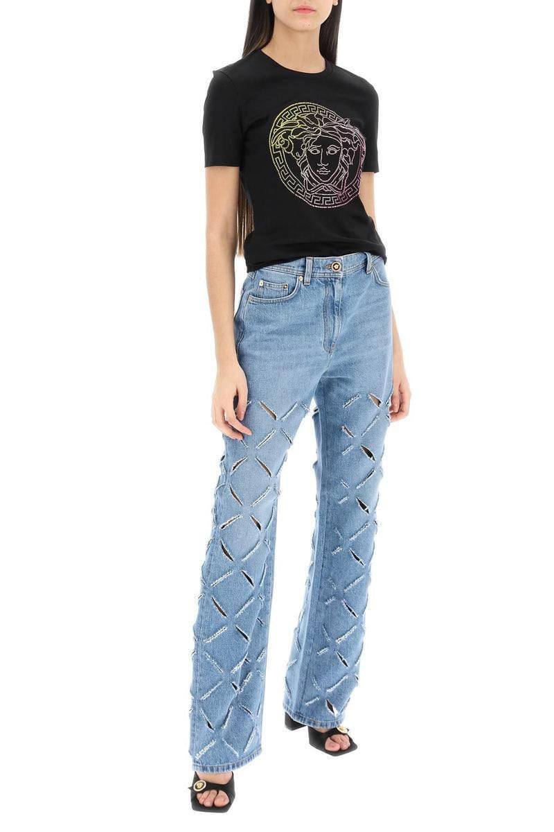 Трендовые джинсы Versace BP-33368 Трендовые джинсы Versace BP-33368