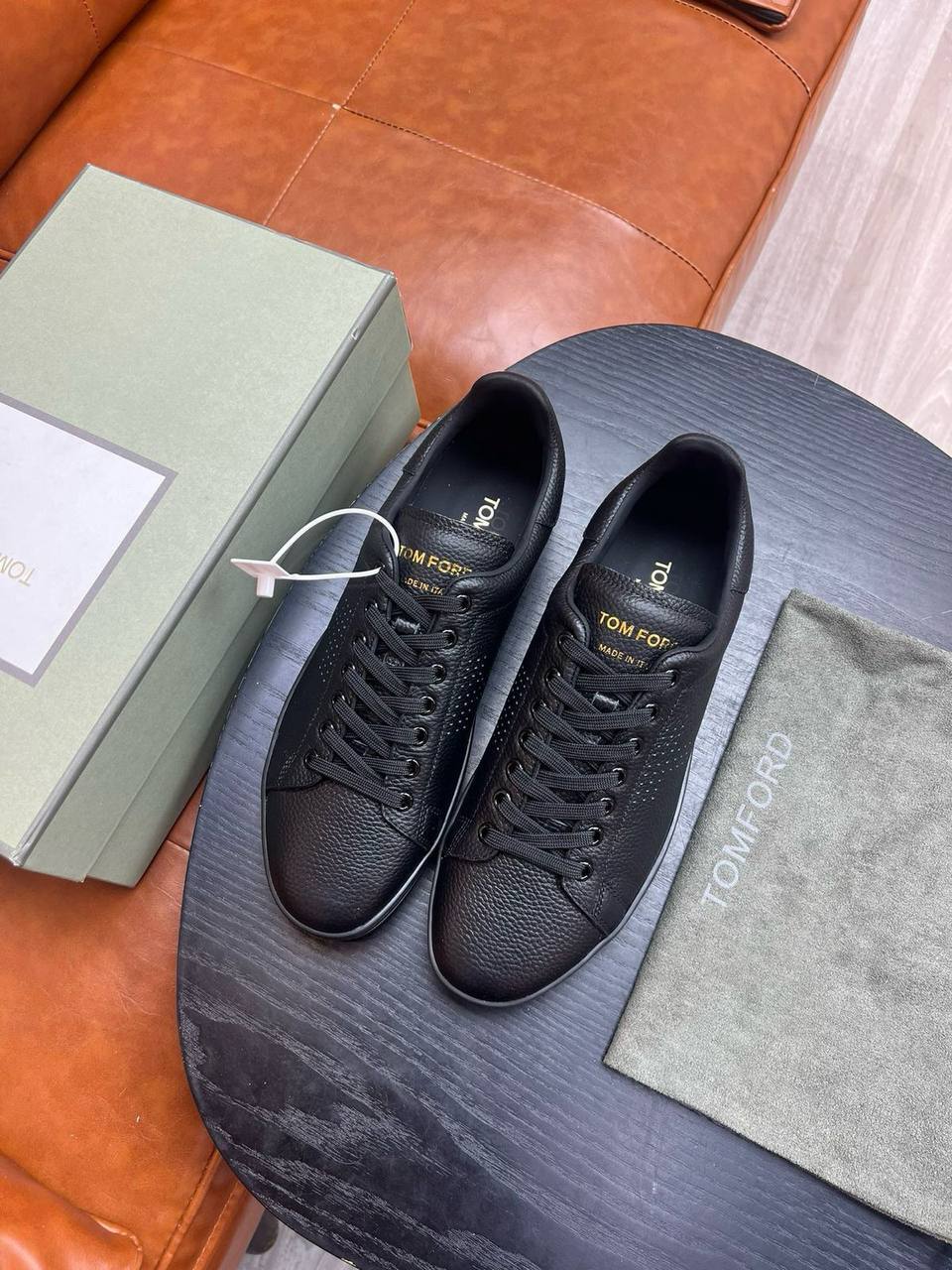 Мужские кеды Tom Ford стильные BP-46837 Мужские кеды Tom Ford стильные BP-46837