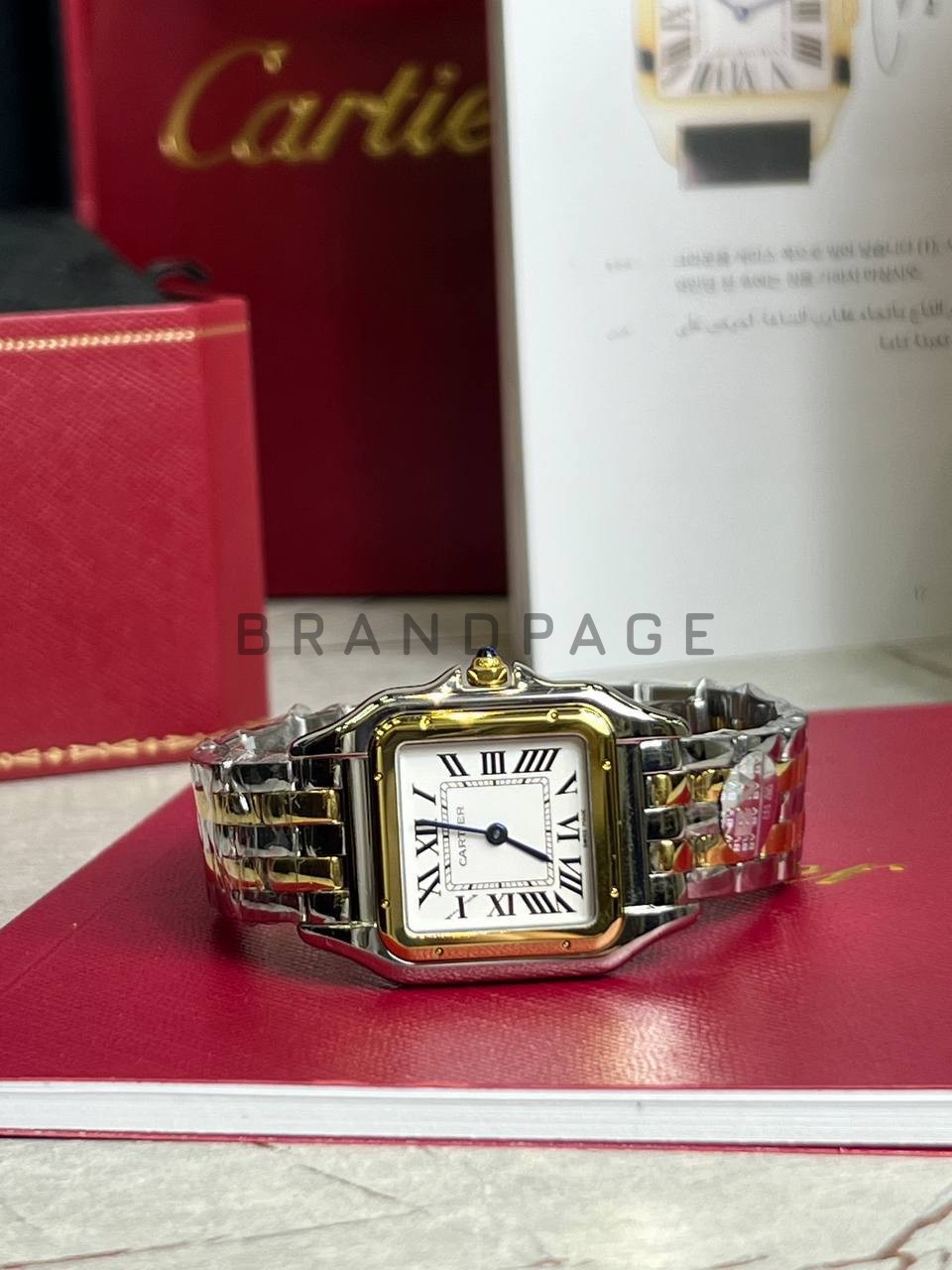 Часы Cartier Panthere из стали BPLUX12541 Часы Cartier Panthere из стали BPLUX12541