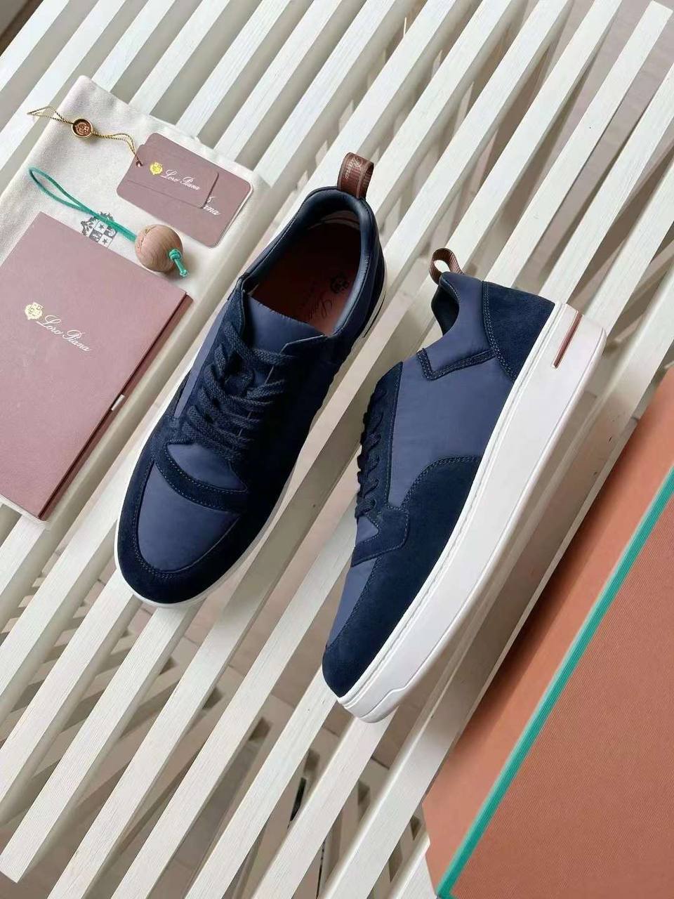 Loro Piana мужские кеды BP-48957 Loro Piana мужские кеды BP-48957