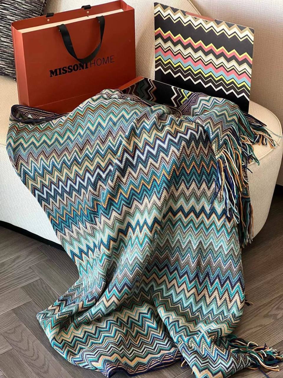 Роскошное покрывало Missoni BP-43547 Роскошное покрывало Missoni BP-43547